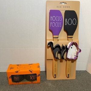 Rae Dunn Halloween Spatula/Shaker set